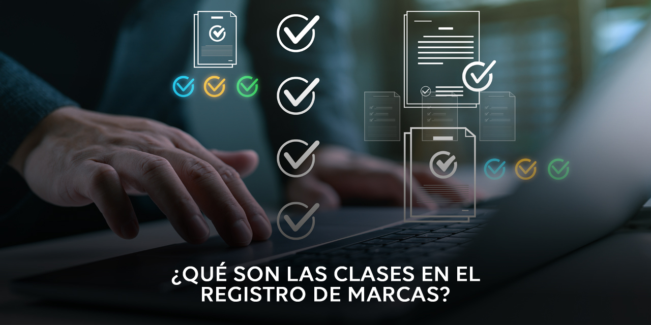 ¿Qué son las clases en el registro de marcas?
